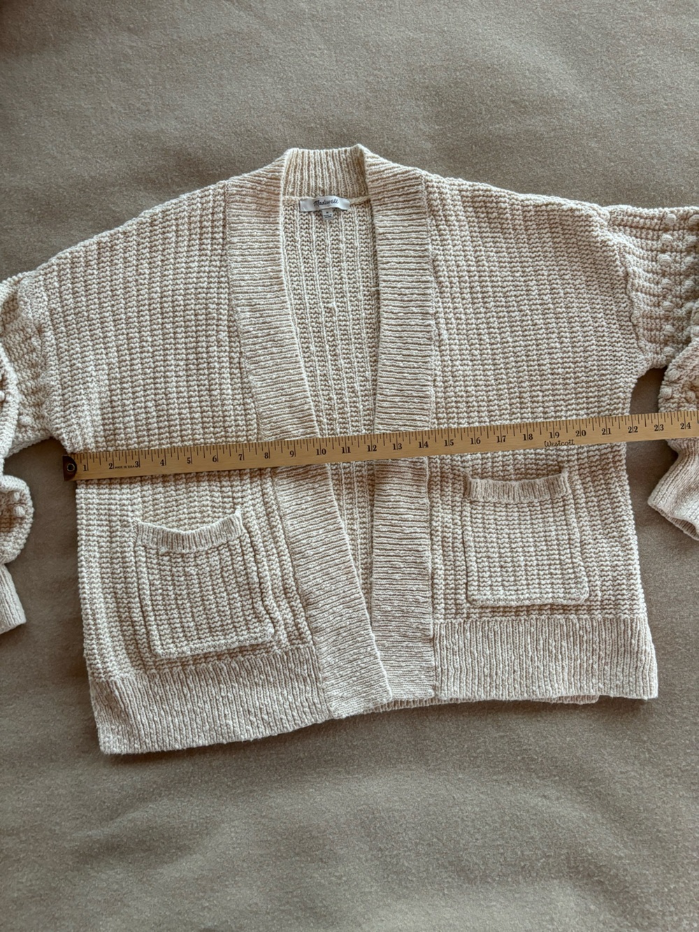 Madewell Popcorn Knit Cardigan - Picture 6 of 7
